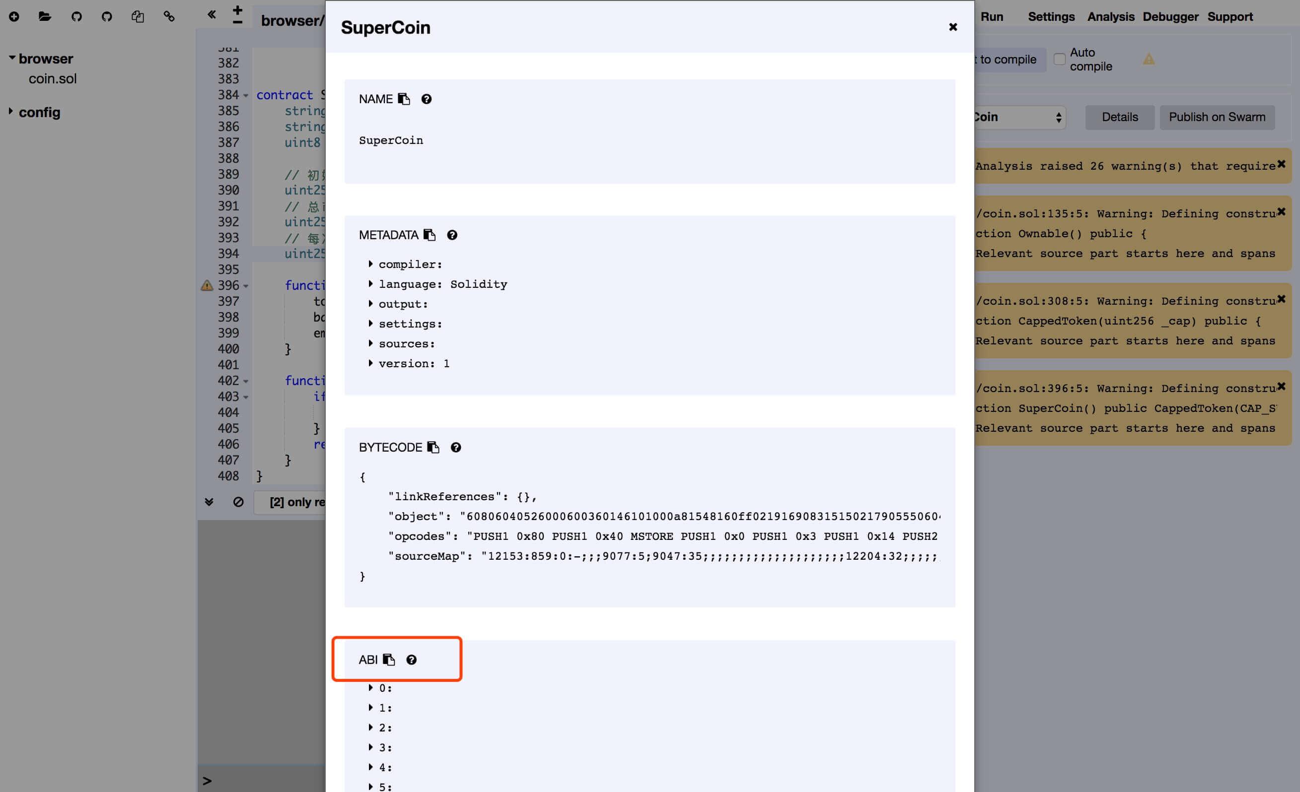 以太坊如何获得abi的简单介绍 以太坊如何获得abi的简单介绍